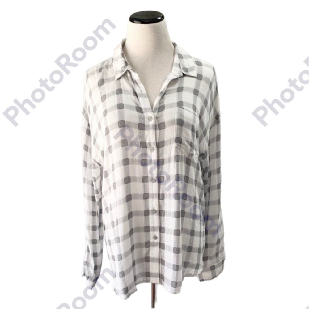 ✨ Plaid Button Front Shirt
LEITH✨ - Picture 4 of 6